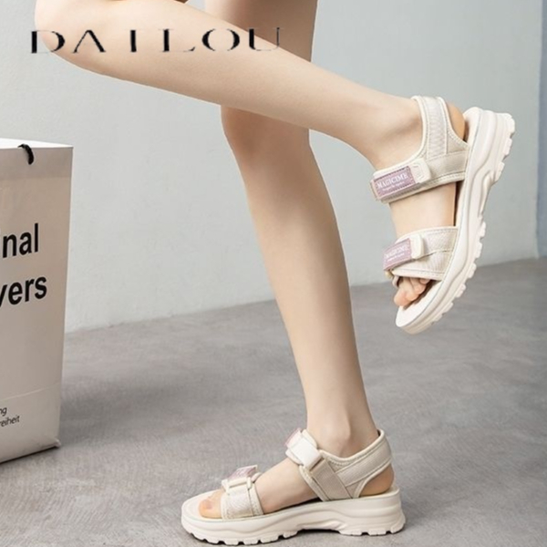 DAILOU  dép nữ dép sandal nữ 2023 hotsale Đáng yêu Đa năng Lịch sự Màu sắc đa dạng FDL2391GXZ38Z230919
