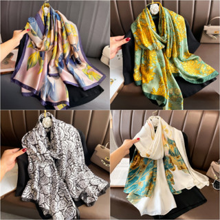 Ấm áp mùa đông 180 × 90cm khăn choàng nữ dài khăn lụa in hình khăn trùm đầu Hồi giáo