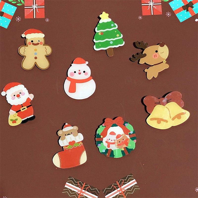 Móc Khóa Hình Ông Già Noel Dễ Thương