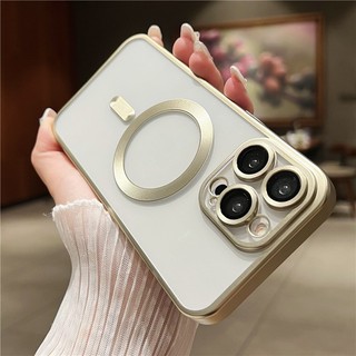 Mới Ốp Điện Thoại Mềm Trong Suốt Bằng Hợp Kim Titan Cho iphone 15 pro max 14 13 pro 12 11 pro max