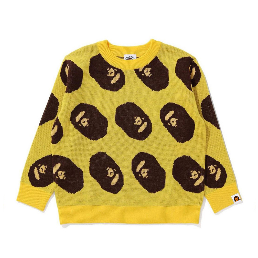 Áo khoác BAPE Cổ Tròn Phong Cách Trẻ em Mới