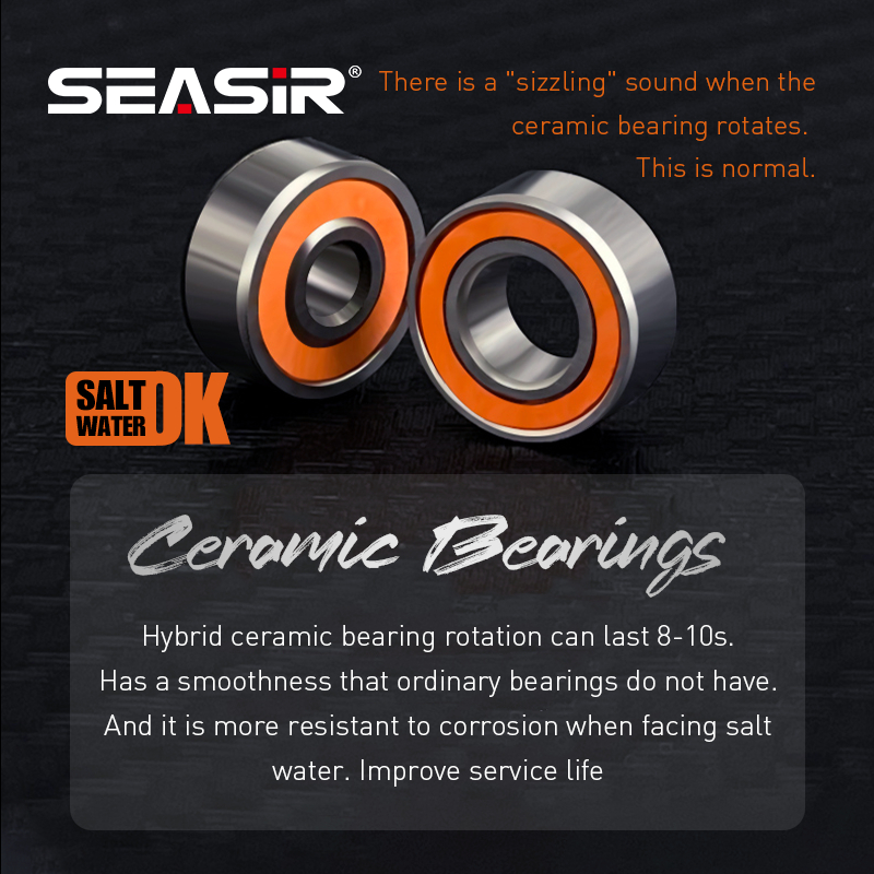 Seasir Máy Câu Cá m1 135g 10 + 1 bb 7.6: 1 Chất Lượng Cao