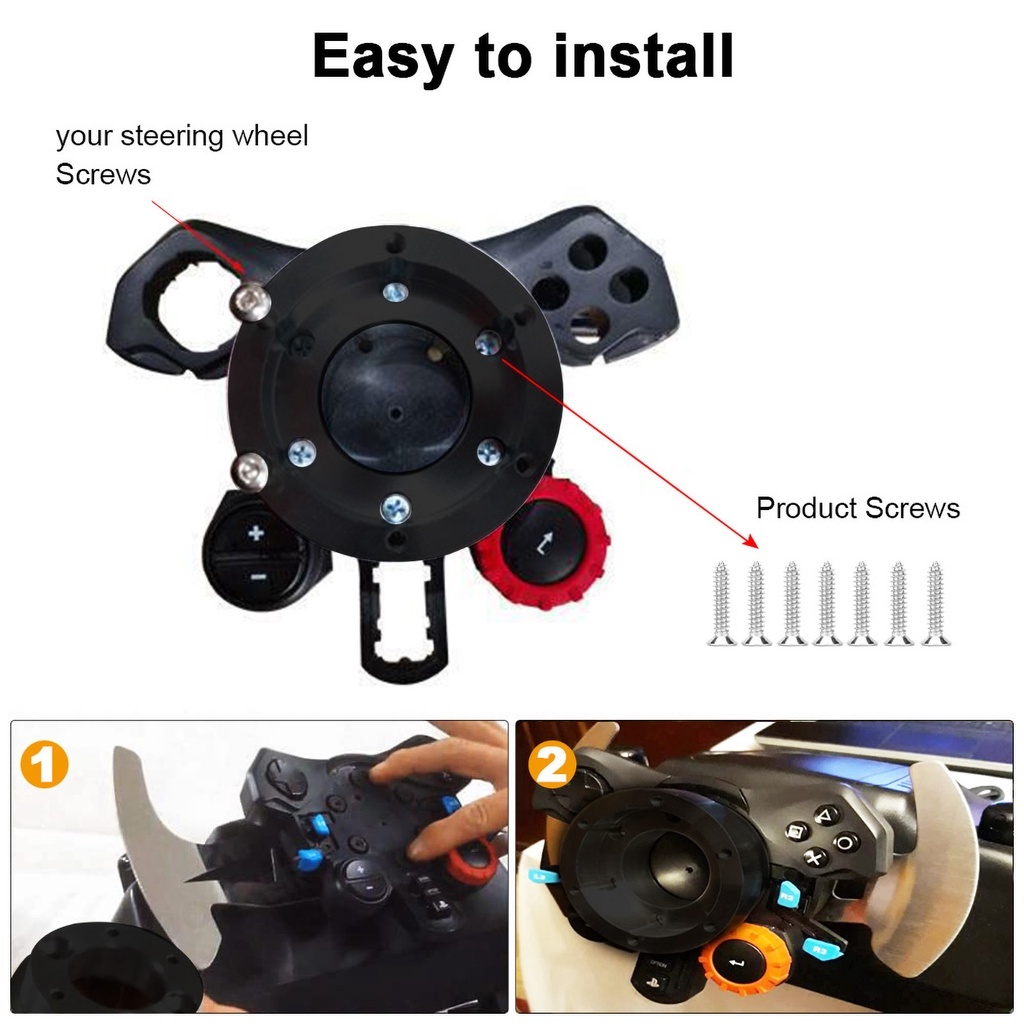 Cnc Vô Lăng Xe Hơi 70mm 13 inch pcd Cho logitech g29 g920 g923