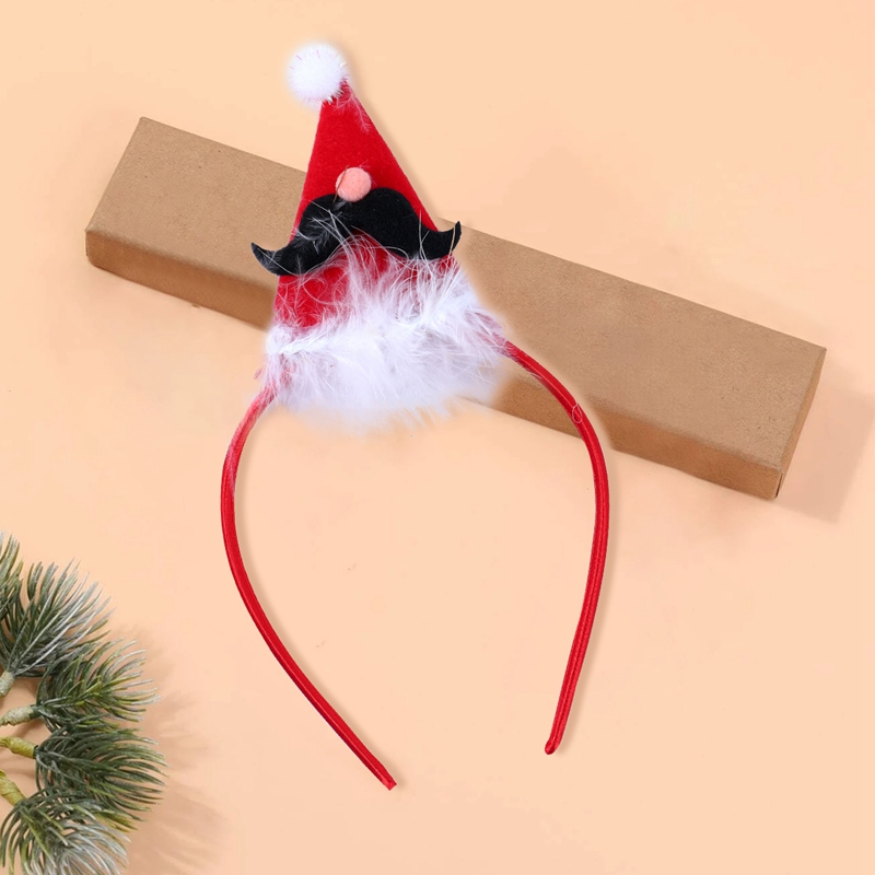 Băng Đô Cài Tóc Hình Sừng Hươu Màu Vàng Trang Trí Giáng Sinh / Làm Quà Tặng Giáng Sinh Cho Bé