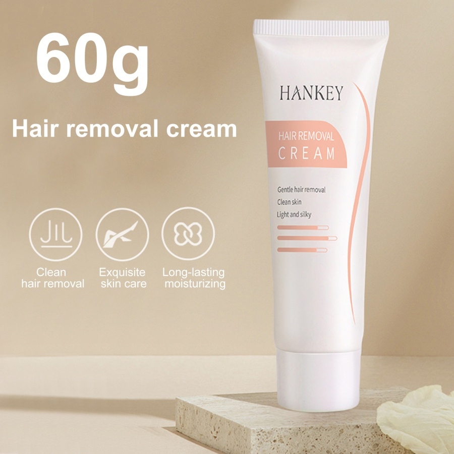 Kem Tẩy Lông Không Gây Kích Ứng 60g Toàn thân phù hợp với lông nách nhẹ nhàng và không đau