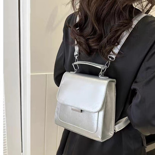 Túi đeo chéo da pu y2k phối dây xích thời trang âu mỹ cho nữ