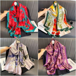 Ấm áp mùa đông 180 × 90cm khăn choàng nữ dài khăn lụa in hình khăn trùm đầu Hồi giáo