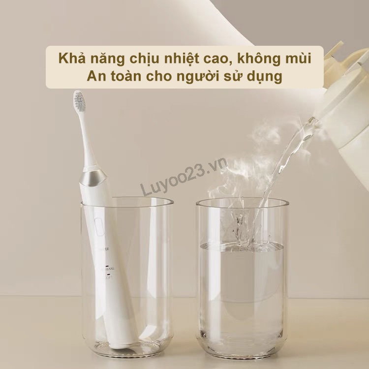 Dễ Thương Giá Đỡ Bàn Chải Đánh Răng Gắn Tường Không Cần Khoan Kèm Cốc Và Bàn Chải Đánh Răng Hình Gấu Đáng Yêu