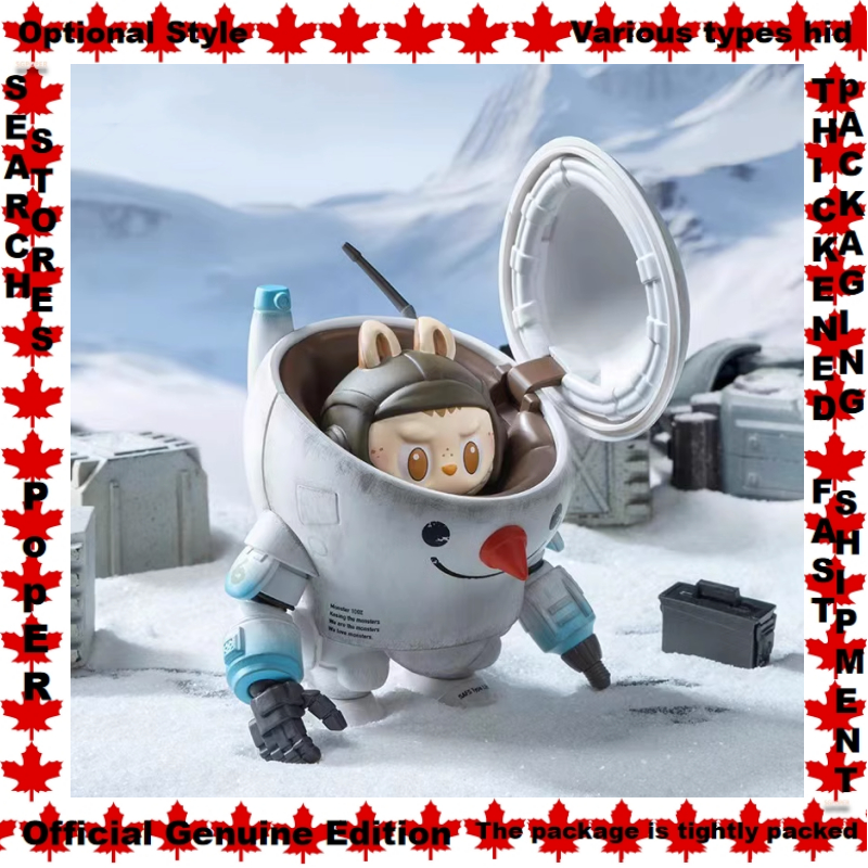 Optional Styles Snowman LABUBU POPMART THE MONSTERS Kow Yokoyama Ma.k. Series Doll Garage Kit Blind box Amethyst Dusk Horizon Sun Rising Bryophytes Flamingo Flame Sand Wave Storm Corrosion Darksteel
