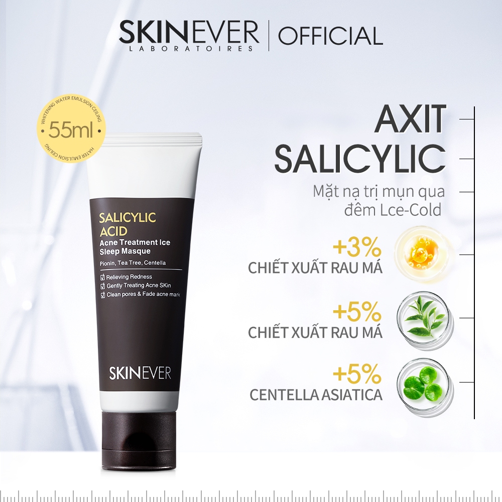 Mặt Nạ Axit salicylic Giúp Chăm Sóc Da Mặt