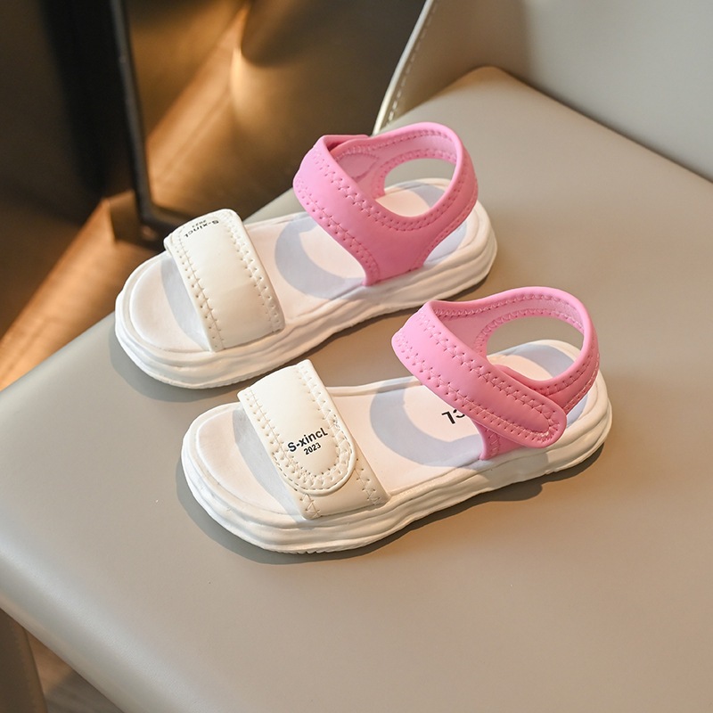 Dép crocs Thoáng Khí Chống Trượt Chống Thấm Nước Họa Tiết Hoạt Hình Xinh Xắn Dành Cho Bé