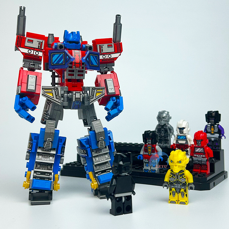 Moc Bộ Đồ Chơi Lắp Ráp robot Biến Hình Mini Cho Bé