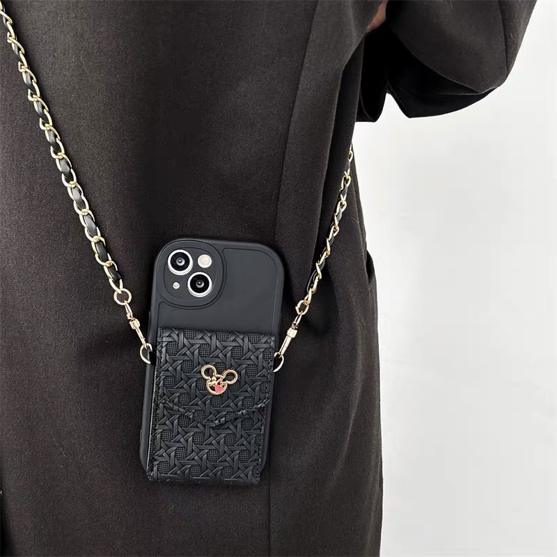 Ốp Điện Thoại Mềm Hình mickey Đan Cho iphone15proamx 15 15 pro 14promax 7 8 plus13 pro max 15proamx 15 15 pro 11 11 pro max