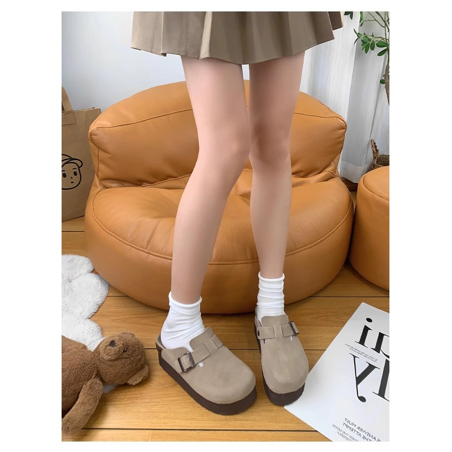 Yogurt Giày birkenstock Đế Dày Thời Trang Mùa Hè 2023 Phong Cách Mới Cho Nữ