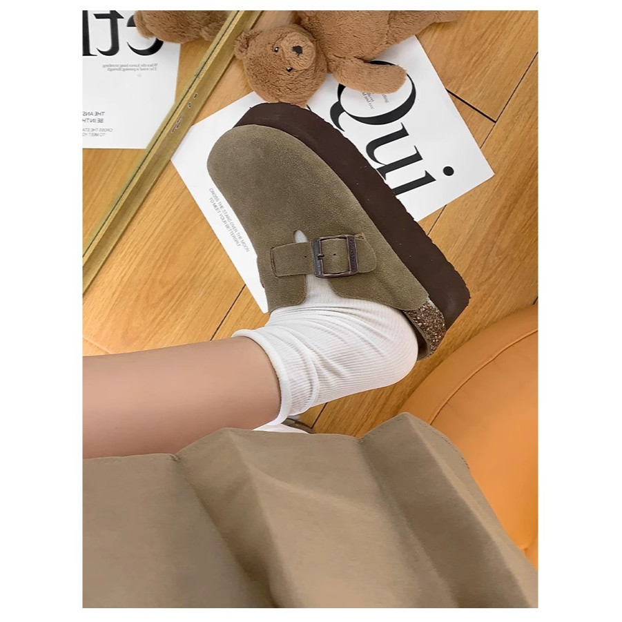 Yogurt Giày birkenstock Đế Dày Thời Trang Mùa Hè 2023 Phong Cách Mới Cho Nữ