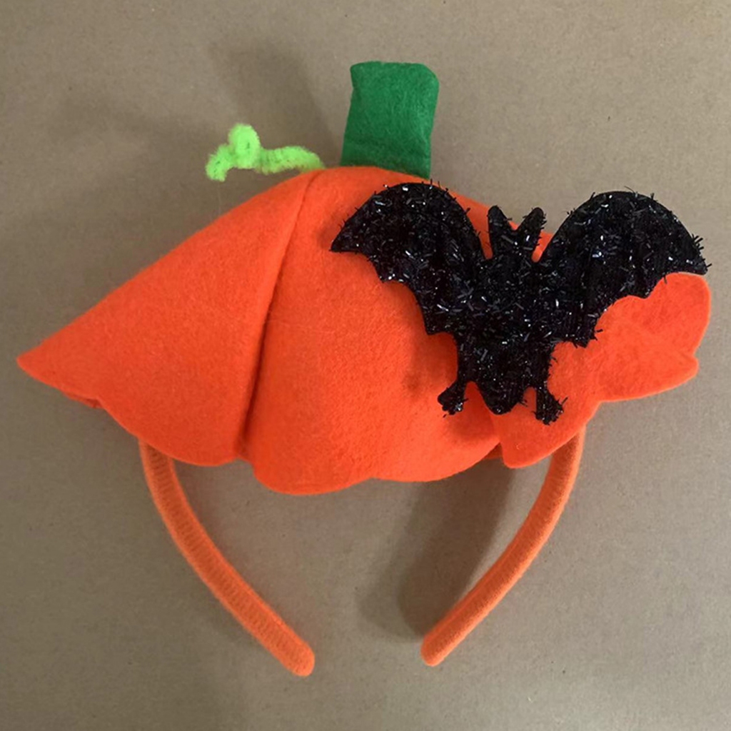 Cài Tóc Hóa Trang halloween Hình Nón Bí Ngô