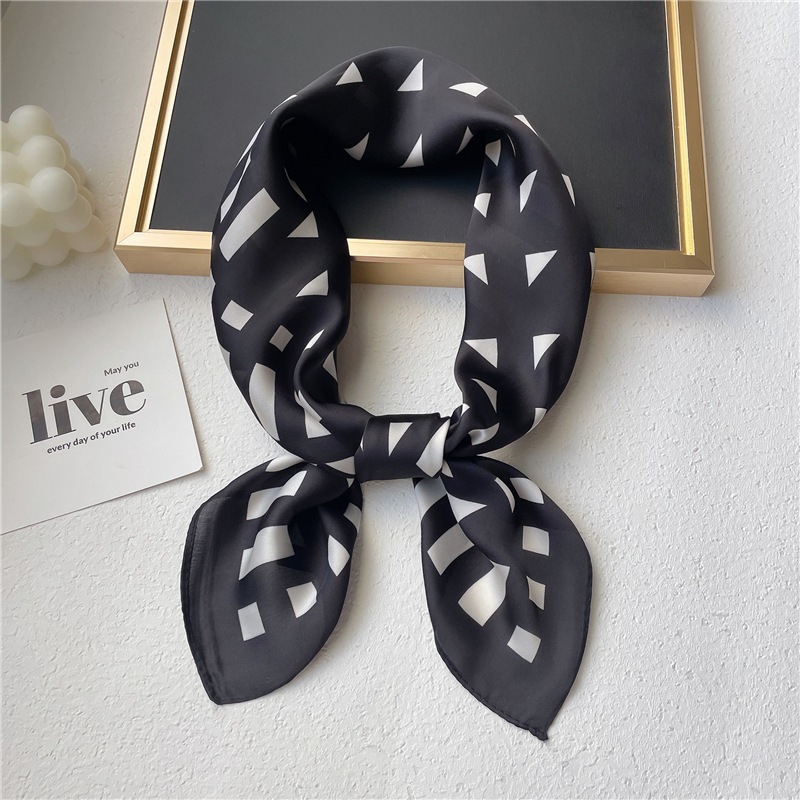 Thời Trang Khăn Choàng Cổ Vuông 70cm