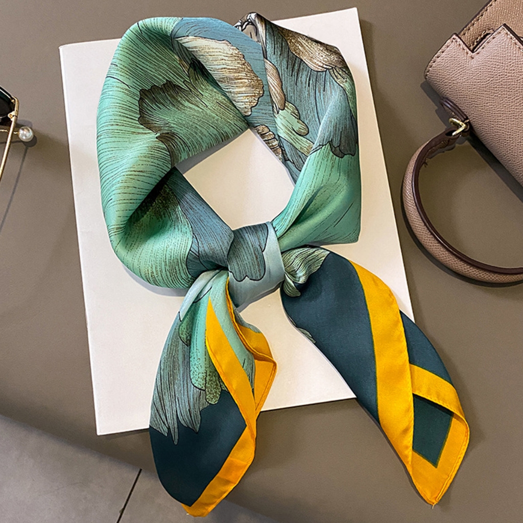 Thời Trang Khăn Choàng Cổ Vuông 70cm