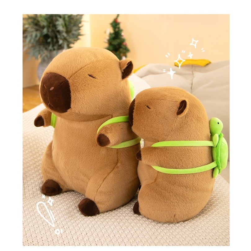Meng ni capybara Gối Nhồi Bông Mềm Mại Dễ Thương