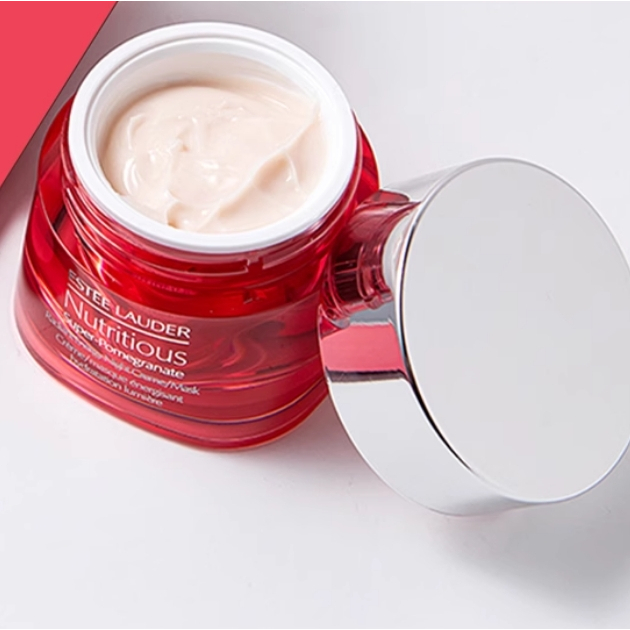Estee lauder Kem Ngủ Chiết Xuất Lựu Đỏ Tươi Mát Dưỡng Ẩm Chống Oxy Hóa Loại Bỏ Vàng 50ml