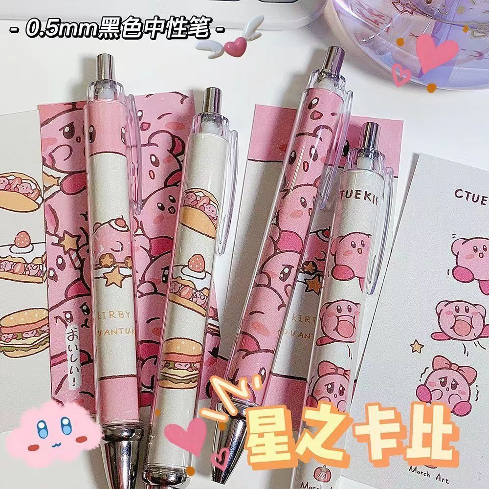 Letit | Bút gel hoạt hình dễ thương 0.5mm mực đen viết mượt cho học sinh