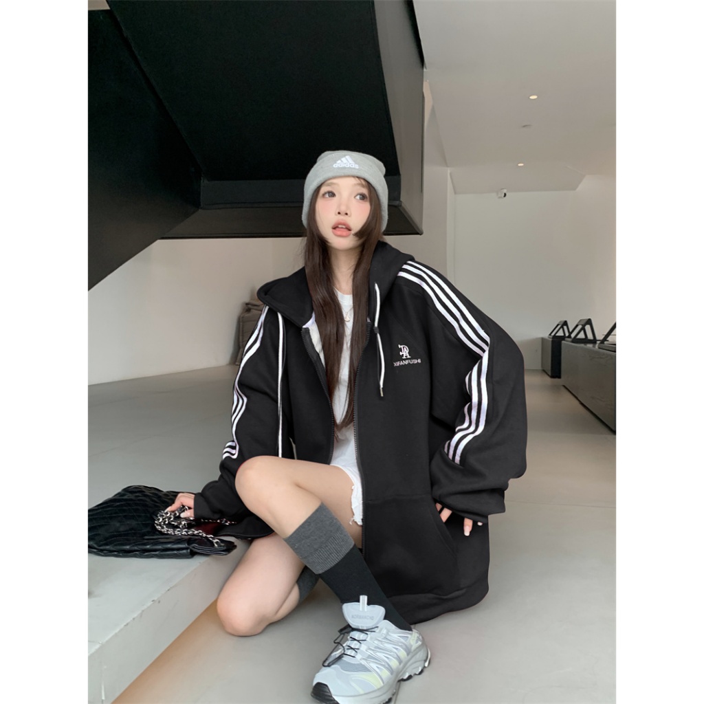VanessaLab Áo Khoác hoodie áo khoác nữ zip hoodie Durable Fashion Độc đáo cổ xưa WWY2393FFU 39Z230926
