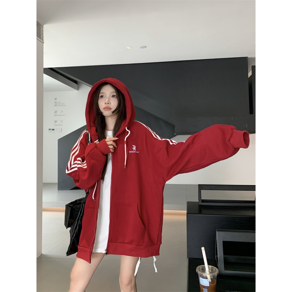 VanessaLab Áo Khoác hoodie áo khoác nữ zip hoodie Durable Fashion Độc đáo cổ xưa WWY2393FFU 39Z230926