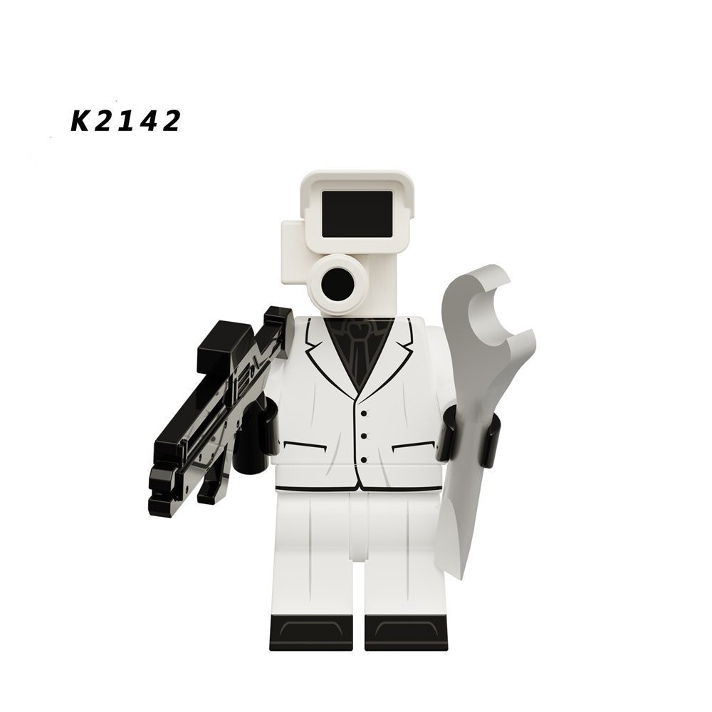 Khối Mô Hình Đồ Chơi toilet tv man k2141-2143