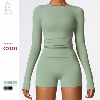 Áo Thun Tay Dài Tập yoga Thời Trang Mùa Đông 8519