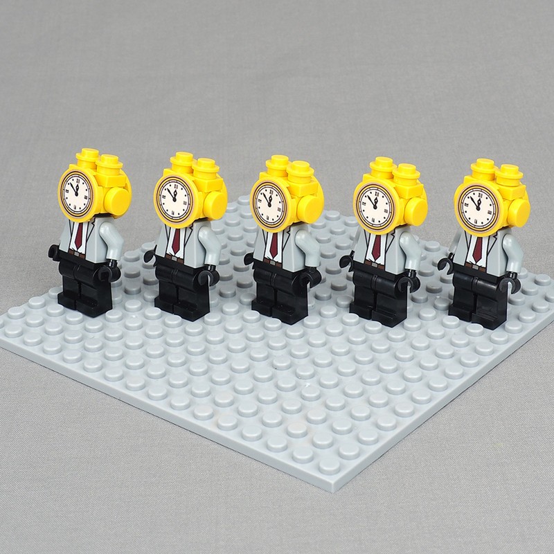 Skibidi Mô Hình Đồ Chơi Lắp Ráp Toilet titan Cho Bé