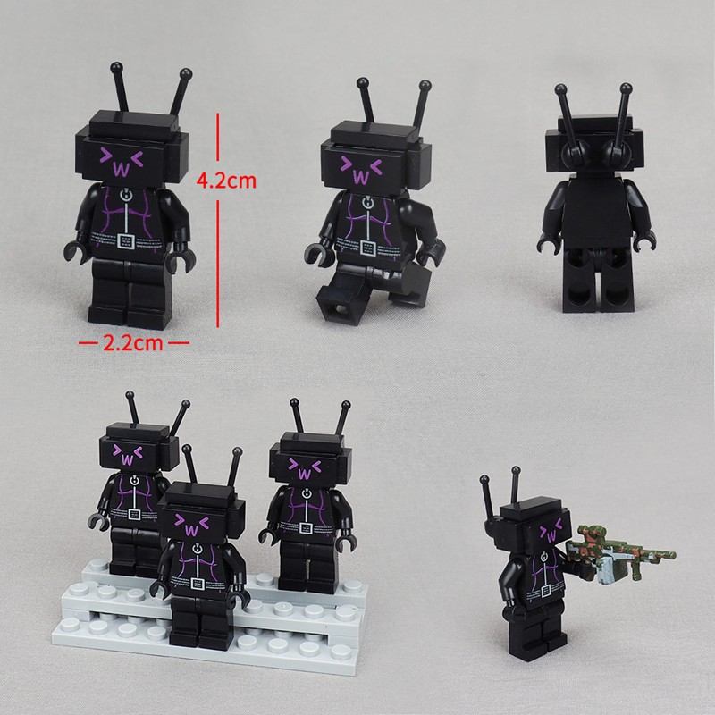 Skibidi Mô Hình Đồ Chơi Lắp Ráp Toilet titan Cho Bé