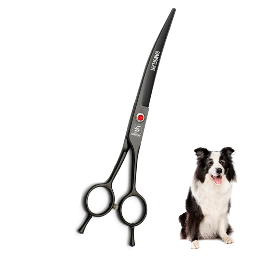 Sangelar Kéo Cắt Tỉa Lông Thú Cưng 7 inch Chuyên Nghiệp