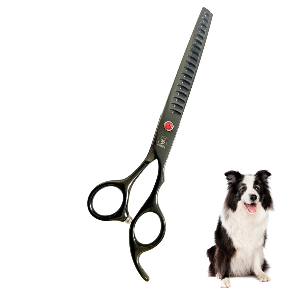 Kéo Cắt Tỉa Lông Thú Cưng Hình Xương Cá 7 inch 35% - 50%