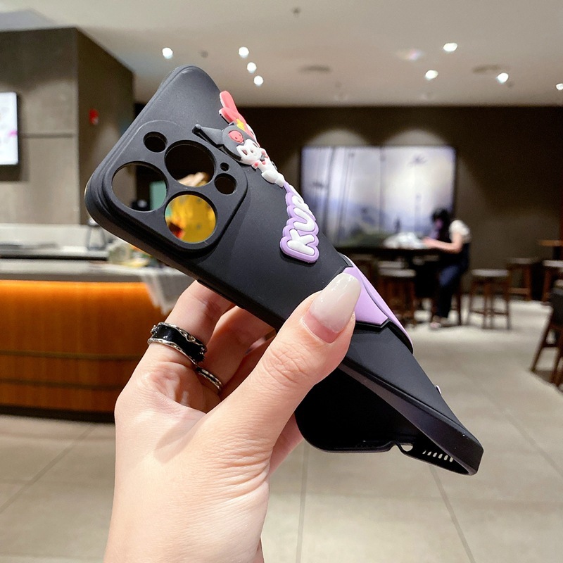 Ốp Điện Thoại Mềm In Hình kuromi Dễ Thương Cho iphone 15 14 13 12 mini 11 pro max 6 6s 7 8 plus x xs max xr