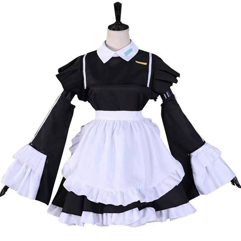 Trang Phục Hóa Trang Nhân Vật Hatsune Miku Màu Trắng Đen