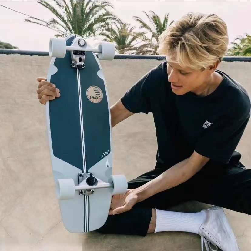 SLIDE SKATEBOAR SURF SKATEBOARD 4 WHEEL PRO SURF ĐÀO TẠO SKATEBOARD