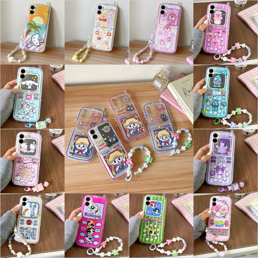 Ốp Điện Thoại silicone Mềm Nắp Gập Chống Rơi In Hình Gấu pooh / winnie the pooh Cho oppo find n3 flip oppo find n2