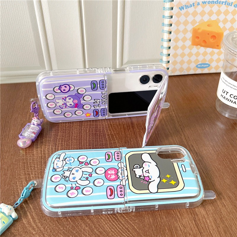 Ốp Điện Thoại silicone Mềm Nắp Gập Chống Rơi In Hình Gấu pooh / winnie the pooh Cho oppo find n3 flip oppo find n2