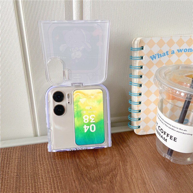 Ốp Điện Thoại silicone Mềm Nắp Gập Chống Rơi In Hình Gấu pooh / winnie the pooh Cho oppo find n3 flip oppo find n2