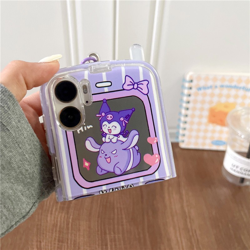Ốp Điện Thoại silicone Mềm Nắp Gập Chống Rơi In Hình Gấu pooh / winnie the pooh Cho oppo find n3 flip oppo find n2