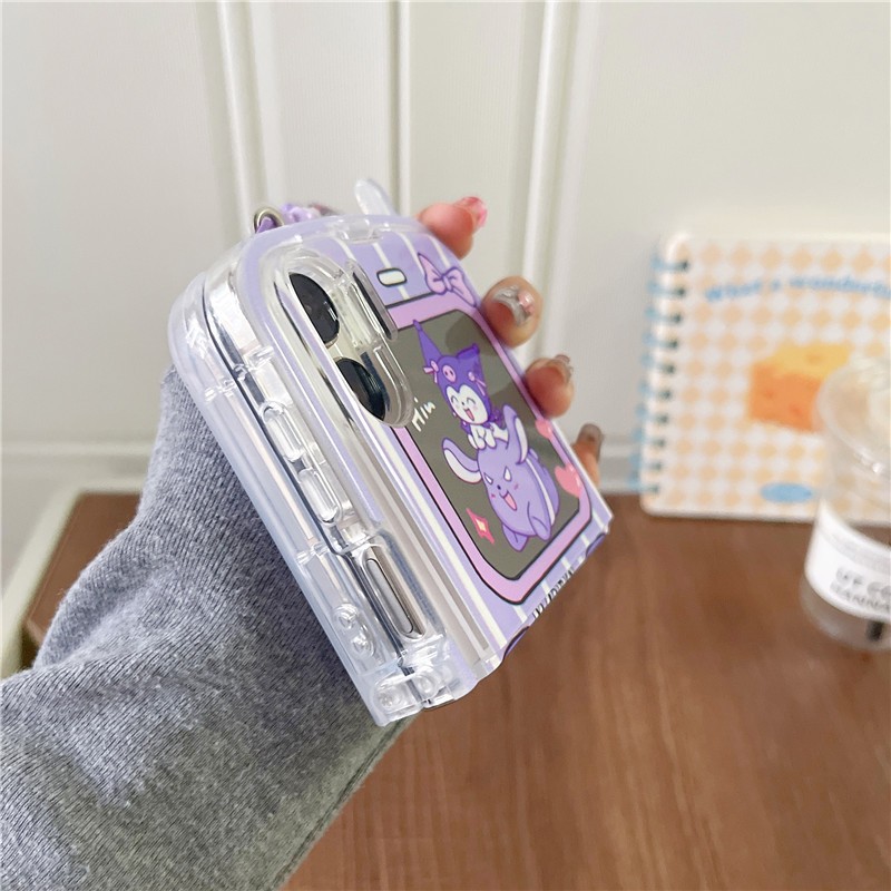 Ốp Điện Thoại silicone Mềm Nắp Gập Chống Rơi In Hình Gấu pooh / winnie the pooh Cho oppo find n3 flip oppo find n2