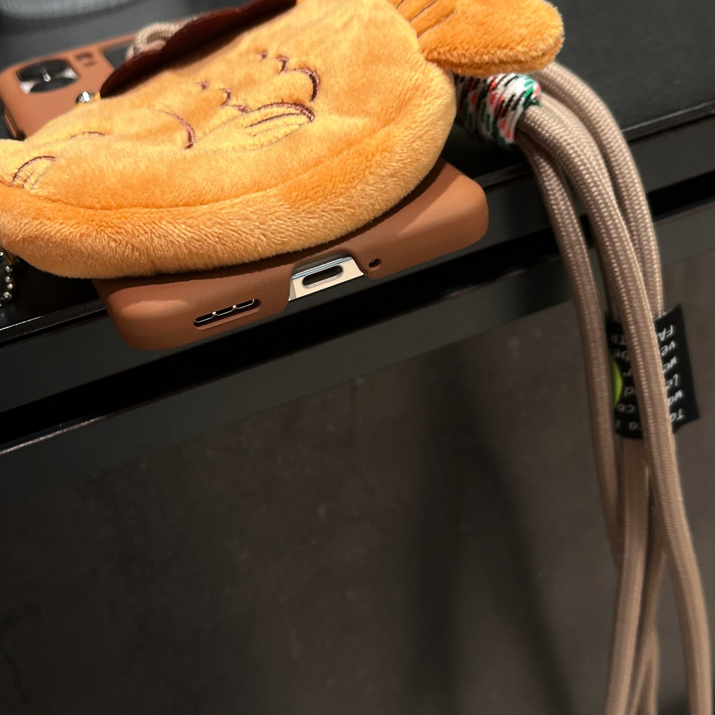 Ốp Điện Thoại Nắp Gập Chống Rơi Màu Trơn Có Vòng Tay & Dây Đeo Hoạt Hình Cho oppo find n3 / find n2