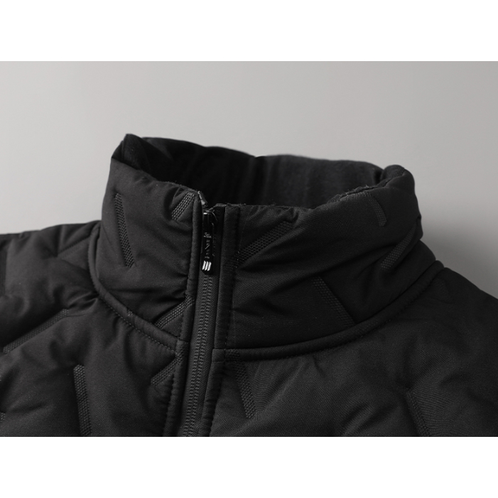 Áo Khoác Màu Trơn Cổ Đứng Chống Gió Thời Trang Mùa Đông Cho Nam