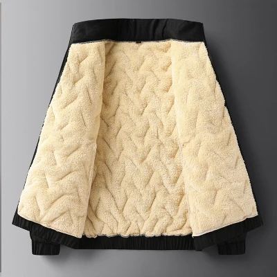 Áo Khoác Màu Trơn Cổ Đứng Chống Gió Thời Trang Mùa Đông Cho Nam