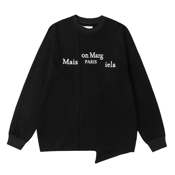 Áo Sweater cotton Cổ Tròn In Chữ Thời Trang Đường Phố Cho Nam Nữ