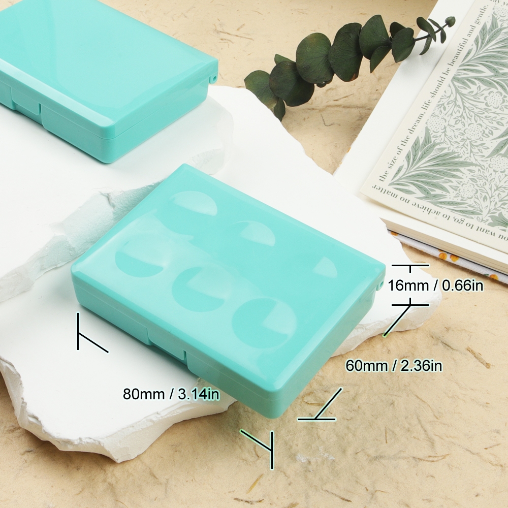 Seamiart Bảng Pha Màu Nước acrylic 12 / 24 girds Chuyên Dụng