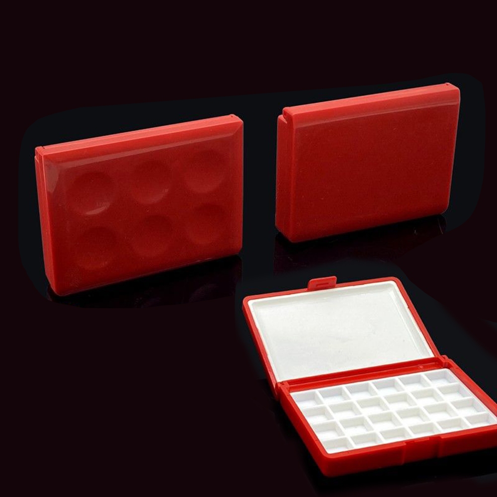 Seamiart Bảng Pha Màu Nước acrylic 12 / 24 girds Chuyên Dụng