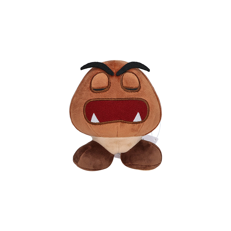 NINTENDO Nhân Vật game super mario bros 14cm Kiểu Nhật Bản Dễ Thương Búp Bê Nhồi Bông Hình Cây Nấm goomba Cổ Điển