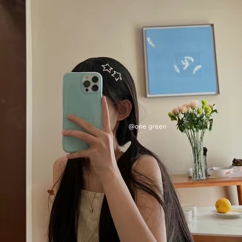 KOROZO Kẹp Tóc BB Hình Ngôi Sao Năm Cánh Bằng Kim Loại Dễ Thương Ngọt Ngào Cho Nữ