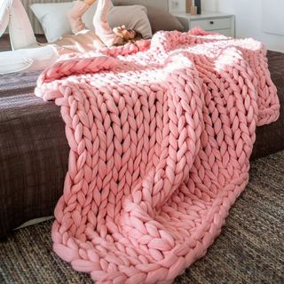 ➤Gmlknitting Len Chunky Sợi Len Siêu Mềm Xoay Móc DIY